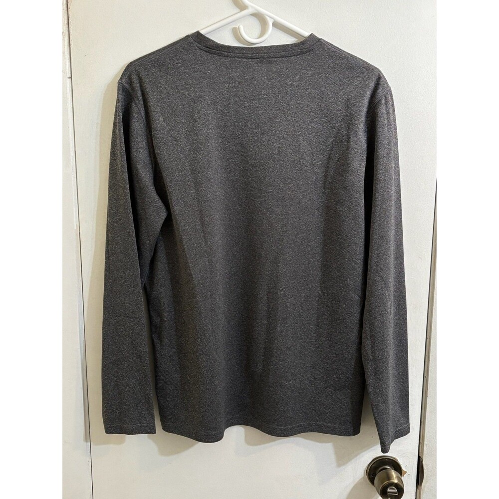 Men's C9 Champion Long Sleeve T-Shirts Medium Blue & Gray - Picture 7 of 8